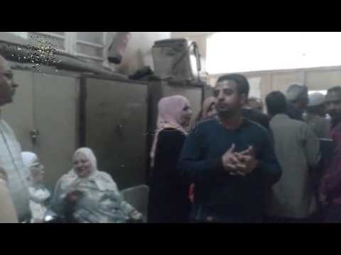 إقبال على مكتب الشهر العقارى بالمنيا أثناء جمع توكيلات مرشحى الرئاسة
