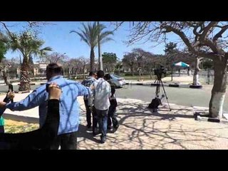 خناقة بالأحذية أمام مقر اللجنة العليا للإنتخابات بمدينة نصر