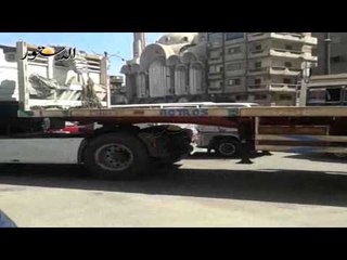 سيارات النقل الثقيل  تخرق قرار محافظ الإسكندرية