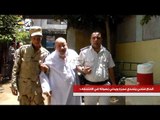 الحاج فتحي يتحدي عجزه ويدلي بصوته في الانتخابات