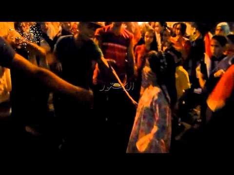 طفلة ترقص فرحا بفوز السيسي بالتحرير