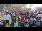 مسيرة بميدان عبد المنعم رياض تندد بحادثة التحرش