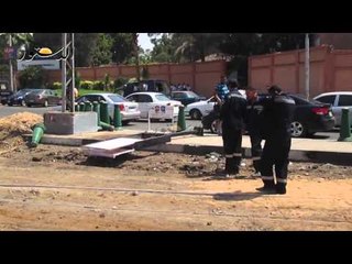 خبراء المفرقعات يمشطون محيط الاتحادية عقب انفجار قنبلة