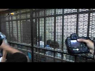 صراخ وعويل متهمى التحرش لحظة النطق بالحكم