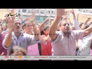 هتافات الباعة الجائلين ضد نائب المحافظ