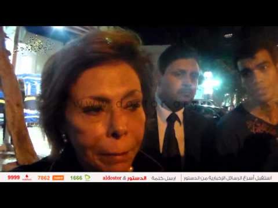 مشاهير الفن والسياسة فى عزاء الفنان أحمد رجب