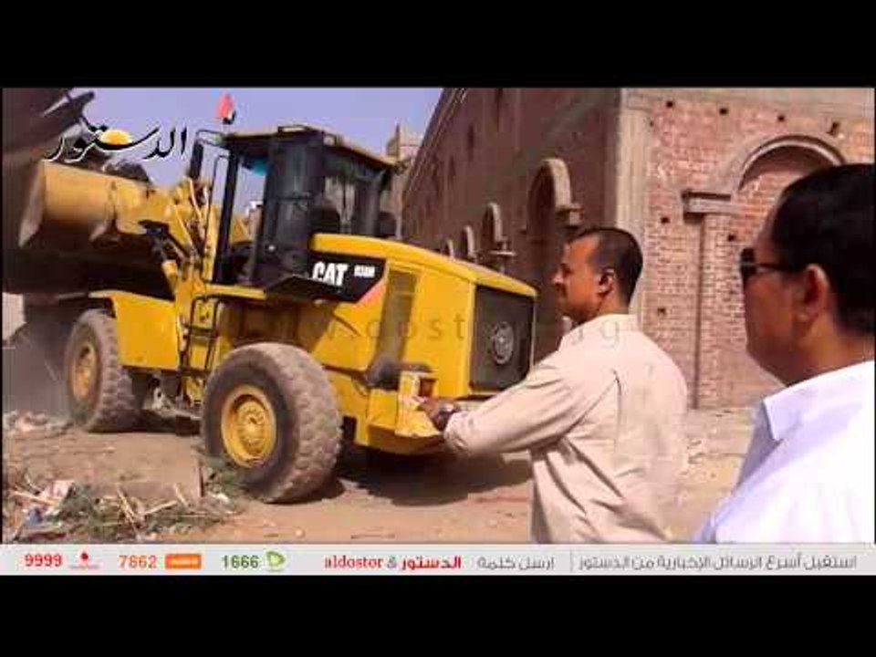 محافظ دمياط يقود حملة لإزالة 15 حالة تعدٍ لشواد...