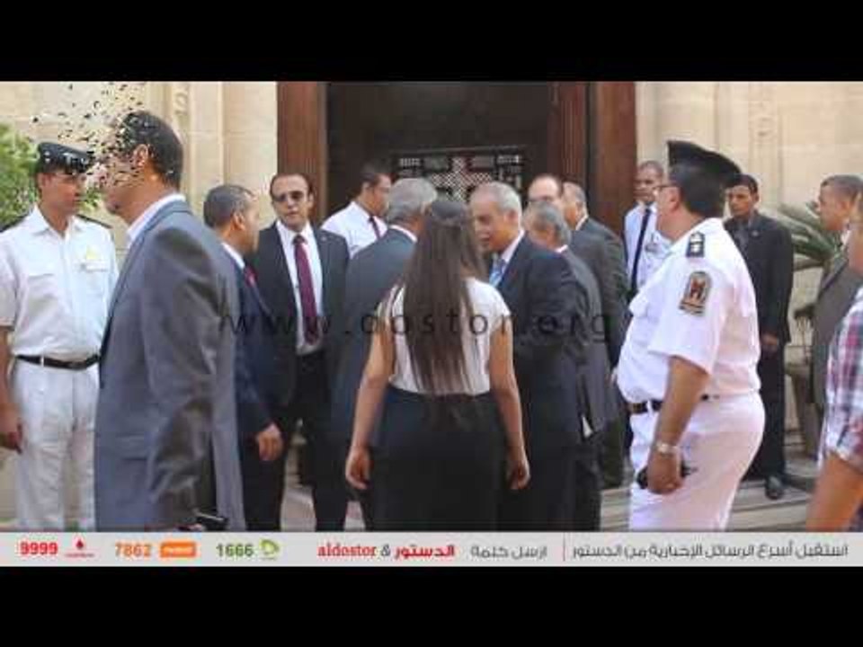 افتتاح الكنيسة المعلقة بحضور رئيس الوزراء وعدد من الوزراء