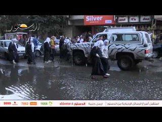 طلاب ناهية وبولاق يغرقون فى شبر مية