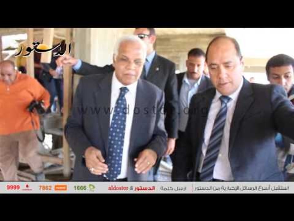 محافظ القاهره يتفقد انشاء 5000 وحده سكنية بالمقطم