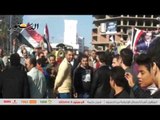 توافد المئات من أبناء الدقهلية لميدان الثورة بالمنصورة تأييداً للجيش