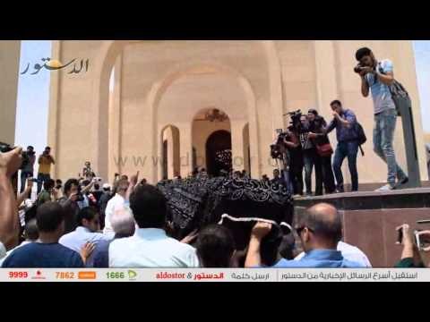 وصول جثمان عمر الشريف لمسجد المشير طنطاوي