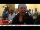 انهيار مادلين طبر في تشييع جنازة عمر الشريف