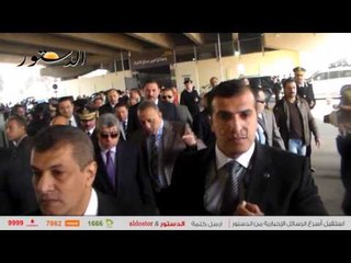 وزير الداخلية يصل مجمع الخدمات المرورية بحدائق الأهرام لافتتاحه