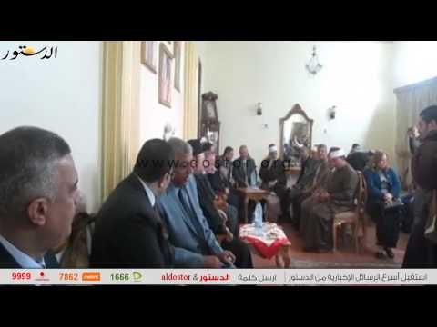 محافظ الدقهلية يزور الكنائس الأرثوذكسية لتهنئتهم بعيد الميلاد