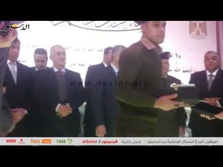 تكريم مصابي وأسر شهداء "التفجيرات الإرهابية" بالدقهلية