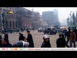 السيسي يغادر دارالقضاء العالي بعد مشاركته في احتفال القضاة بعيدهم