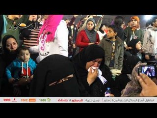 شاهد ..بكاءأحد أهالى شهداء مذبحة بورسعيد