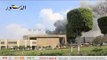 طائرات الجيش تحلق في سماء مدينة نصر لتفقد حريق أرض المعارض