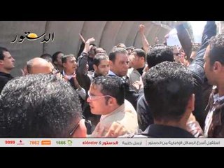 الأمن يمنع "حملة الماجستير" من نقل تظاهرتهم لبوابة "الوزراء" الرئيسية