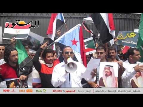 الجاليات العربية تشيد بدور السيسي و سلمان في عاصفة الحزم