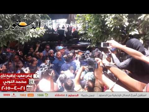 تشييع جثمان الفنان إبراهيم يسري إلى مثواه الأخير