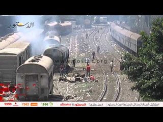 عاجل.. حريق هائل بـ "محطة مصر"