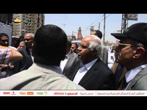 محافظ القاهرة يوبخ رئيس حي المطرية !