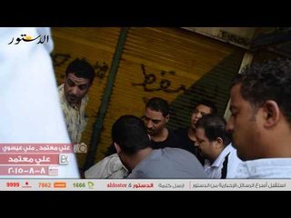 انهيار مواطن سقط منزله بإمبابة بعد تجاهل محافظ الجيزة له