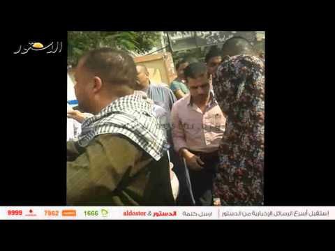 مرشح يوزع وجبات غذائية ومياه وعصائر على الناخبين