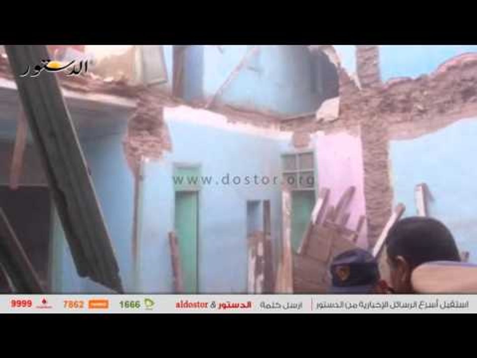 آثار انهيار "لوكاندة طنطا" وعمليات البحث عن ضحايا تحت الأنقاض