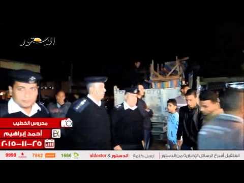 بالفيديو.. مدير أمن مطروح يقود حملة إزالة إشغالات