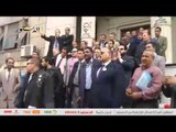 انصار منتصر الزيات يتظاهرون امام نقابة المحامين ضد 