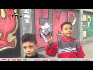 مرشح بالأميرية يستغل أطفالا للترويج له بـ"2 جنيه"