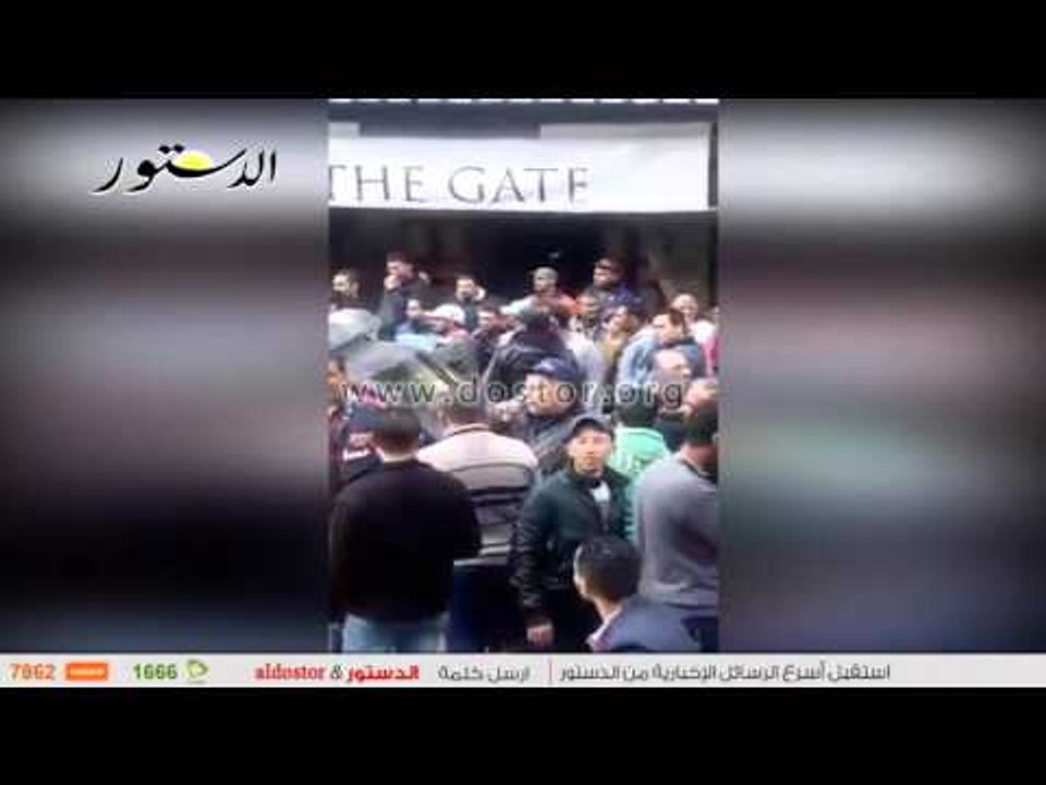 صيادو عزبة البرج بدمياط يقطعون مدخل المدينة