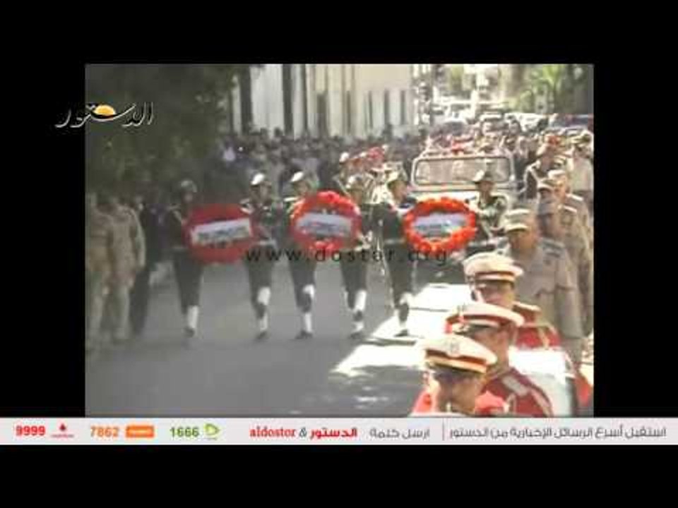 تشييع جثمان شهيد "كرم القواديس" في مسقط رأسه بالإسكندرية