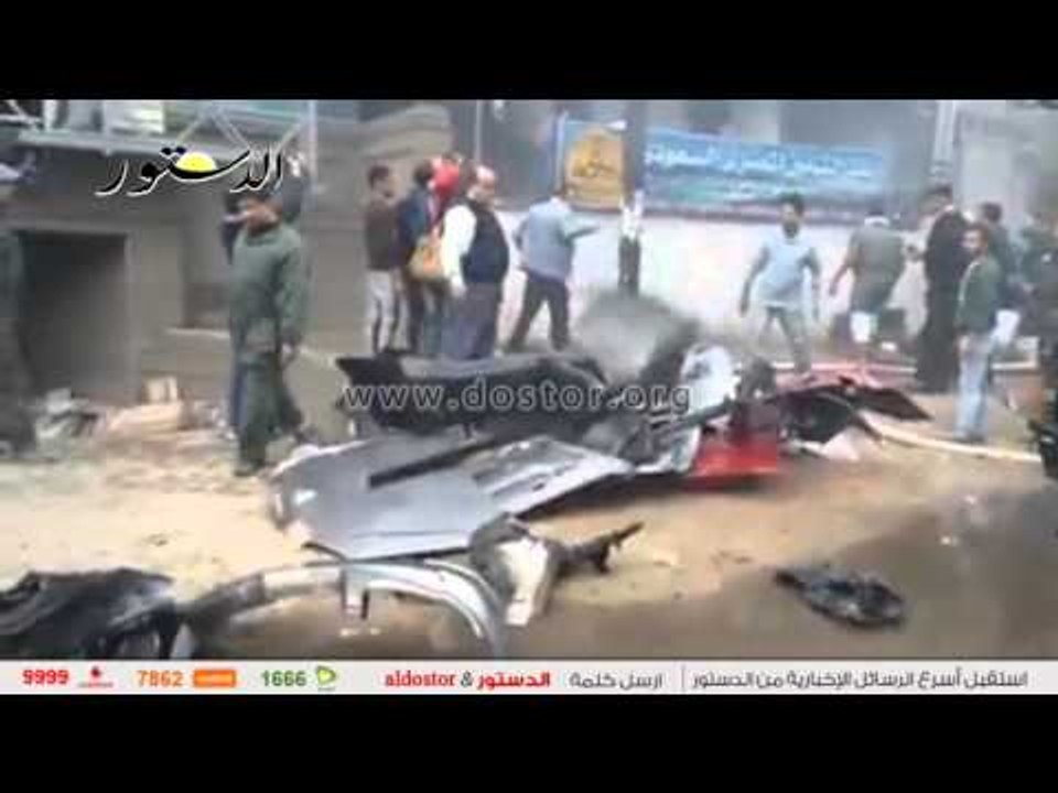 وصول العشرات من سيارات الإطفاء للسيطرة على حريق...