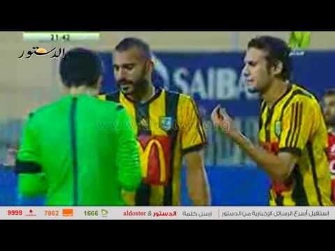 إيفونا يتقدم بالهدف الأول للأهلي في شباك ذئاب الجبل