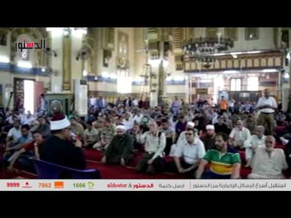 الدستور | وصول جثماني شهيدي الفرافرة إلى مسجد النصر بالمنصورة