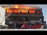 الدستور | انفجار أنبوبة بوتجاز وراء حريق مطعم الإسماعيلية