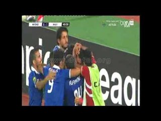 بالفيديو.. الأهلي يتقدم على الوداد في عقر داره برأسية ربيعة