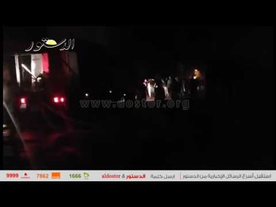 6 سيارات إطفاء للسيطرة على حريق محطة وقود في ال...