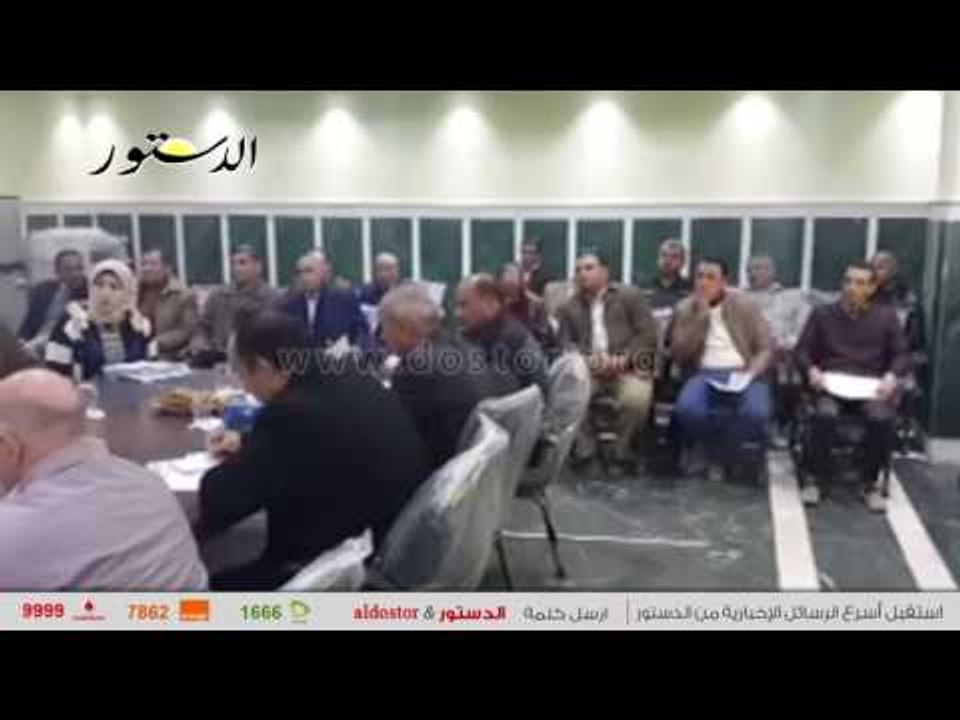 محافظ المنيا يبحث معوقات عدد من المشروعات بمدينة ملوي