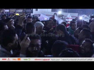 جماهير الزمالك تتسابق على التقاط "السيلفي" مع مرتضى