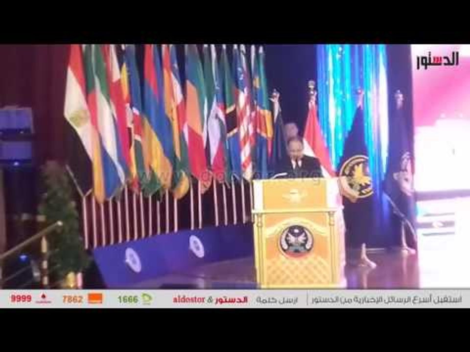 كلمة "وزير الداخلية" في إحتفال الكوادر الأمنية الإفريقية