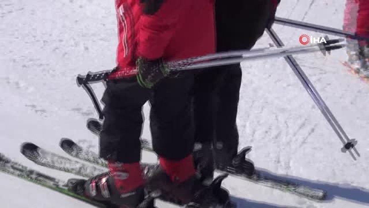 Bitlis'te Kayak Tesisleri Doldu Taştı