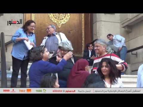 الدستور | وقفة أمام الأطباء للمطالبة بالإفراج الصحي عن الخطيب