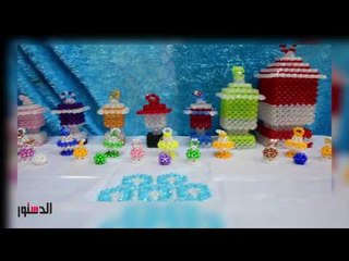 الدستور | «الفانوس الخرز» أحدث الأشكال في رمضان