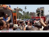 الدستور | جنازة عسكرية وشعبية مهيبة لشهداء سيناء بالدقهلية