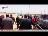 الدستور | وزير التجارة والصناعة يغادر بنى سويف